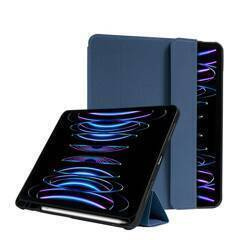 Crong FlexFolio – Etui iPad Pro 11 (2022-2021) / iPad Air 10.9” (5-4 gen.) z funkcją Apple Pencil (niebieski)